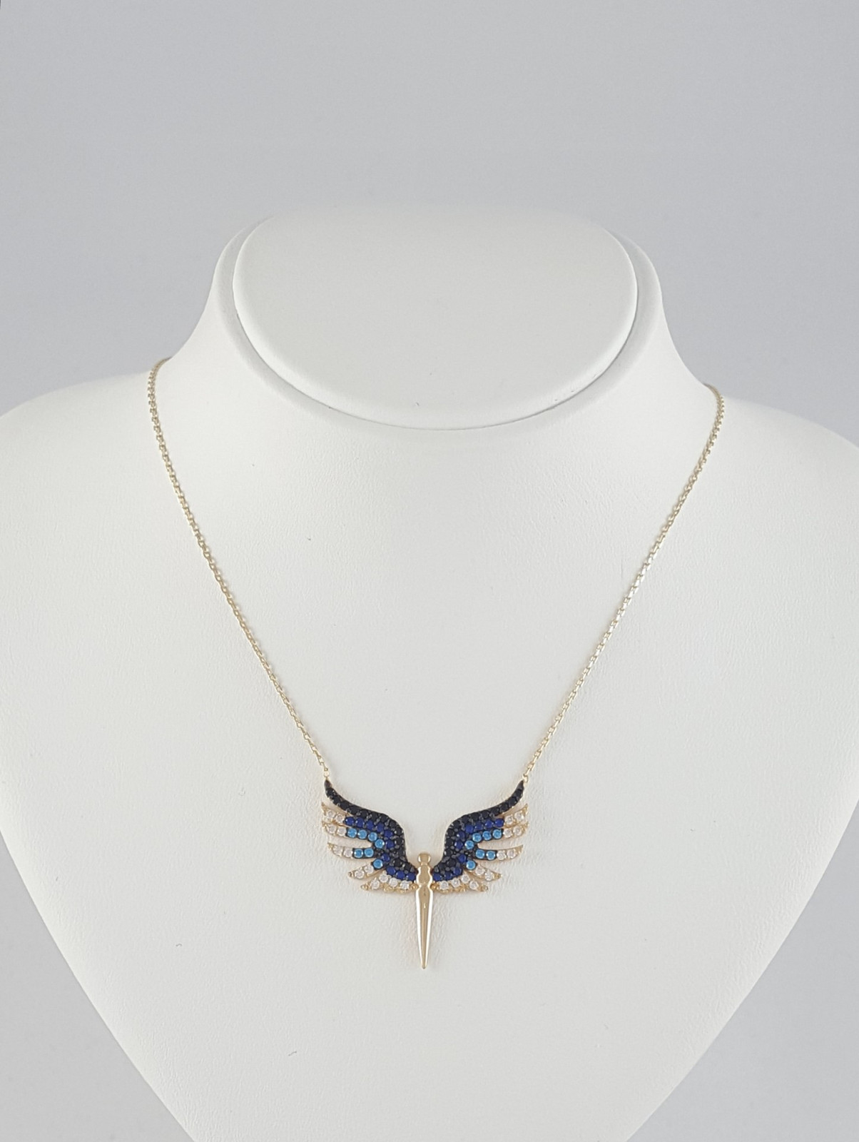 Златно колие с висулка феникс (373) | HeidjoGold - дамски, мъжки и