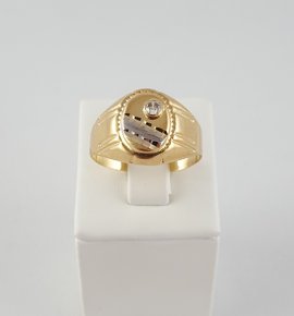 Златен мъжки пръстен (66)
