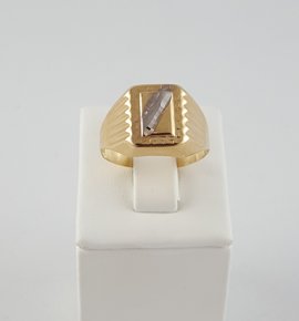 Златен мъжки пръстен (64)